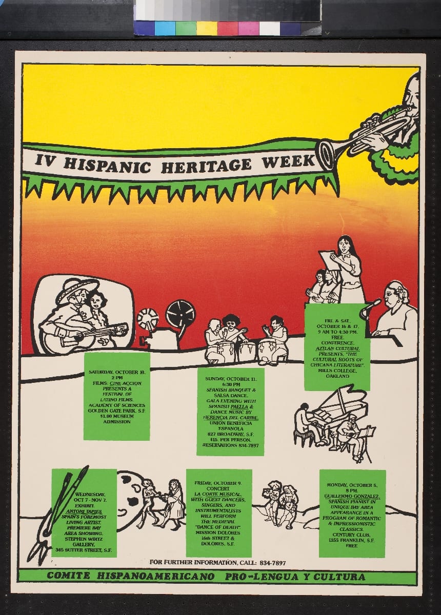 IV Hispanic Heritage Week (1981) | Oakland Public Library