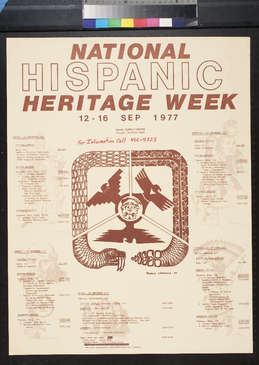 National Hispanic Heritage Week (1977) | Oakland Public Library