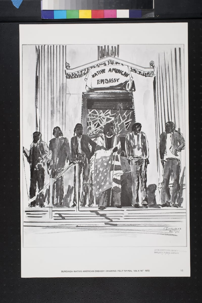 Láminas De La Raza [José Antonio] Burciaga (1972) Oakland Public