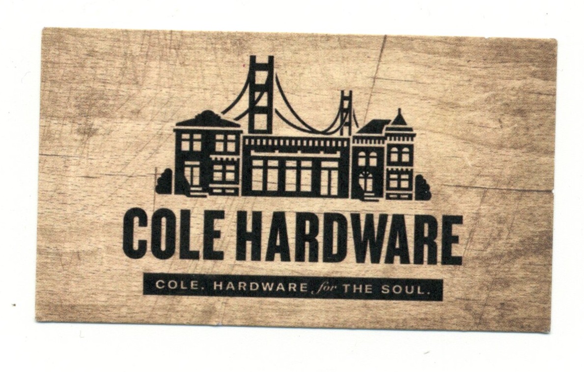 Cole Hardware Oakland Public Library