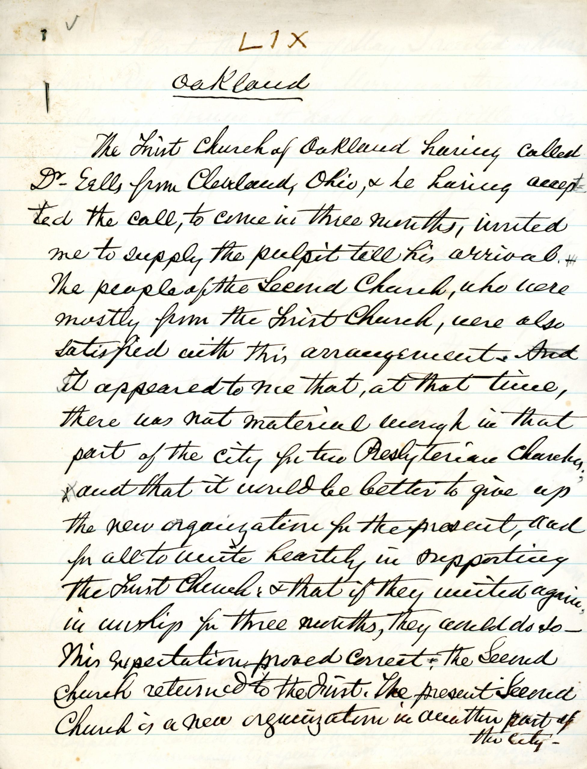 Robert Patterson Autobiographical Manuscript